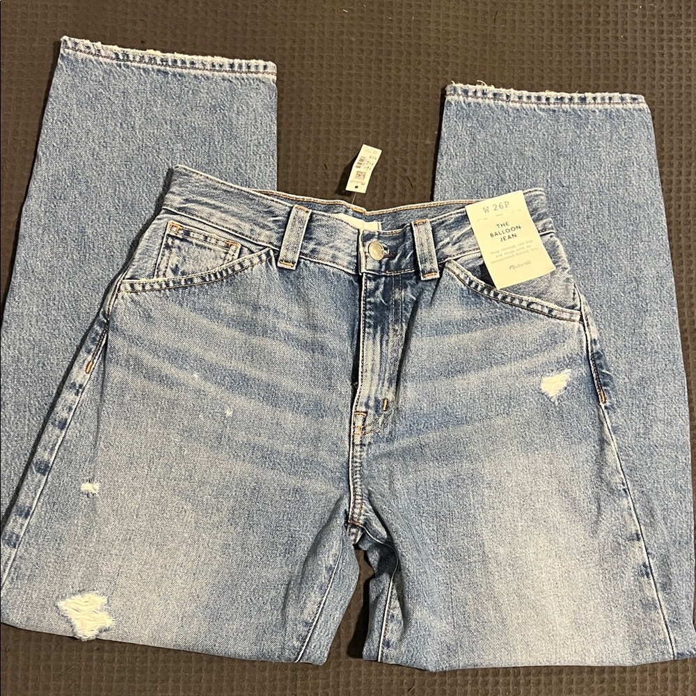 Madewell The Petite Balloon Jean Sz P26 - Picture 4 of 5